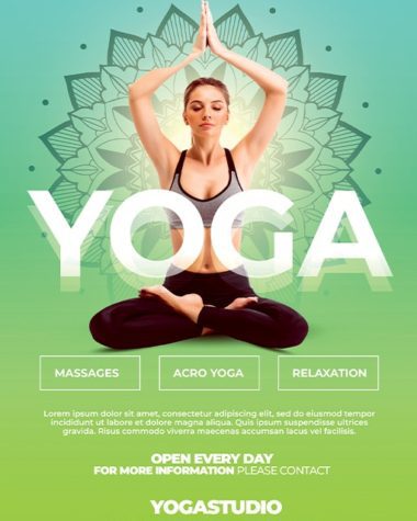 Yoga Flyer Fitness A4