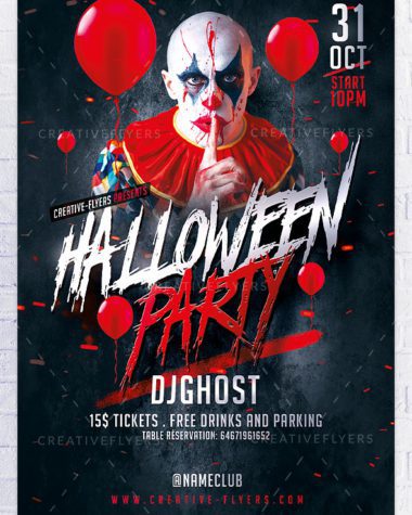 Halloween Psd Flyer