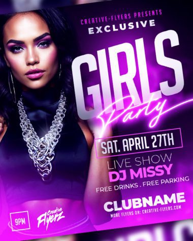 Girls Night Flyer