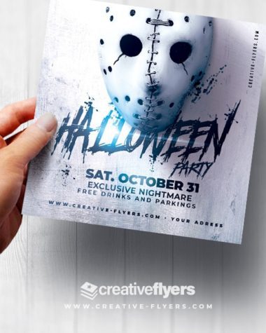 Halloween Party Flyer Design