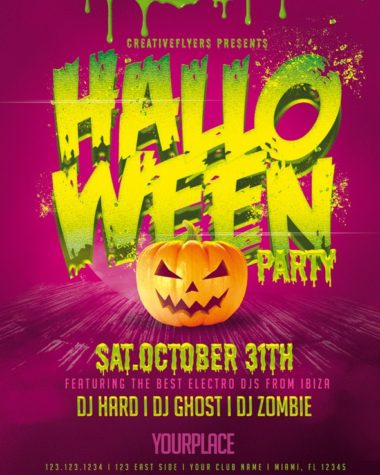 Halloween Party flyer