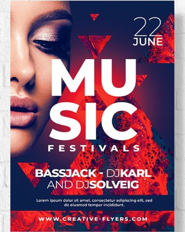 Music Festival Flyer Template