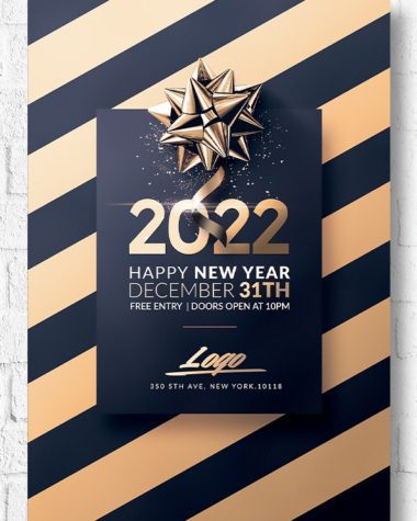 Elegant New Year Flyer