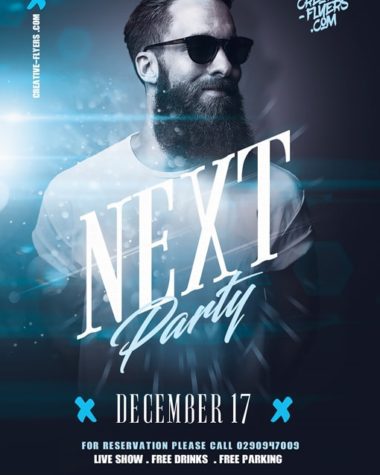 Next Party Flyer Template