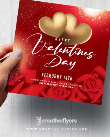 Valentines Day flyer