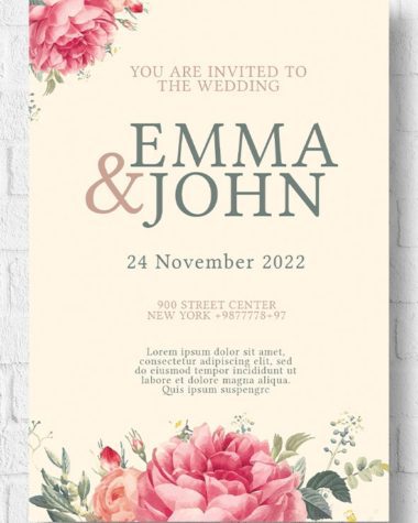 Wedding invitation