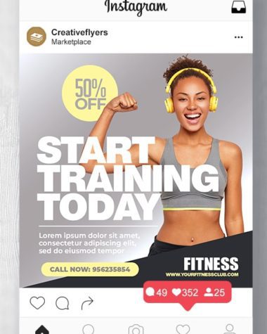 Fitness Flyer Template