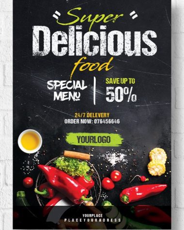 Food Promotion Flyer