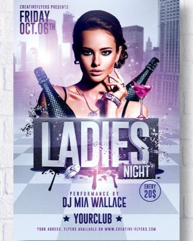 Ladies Night Flyer Template