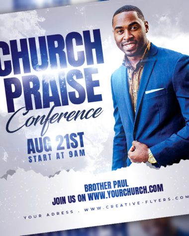 Church flyer template