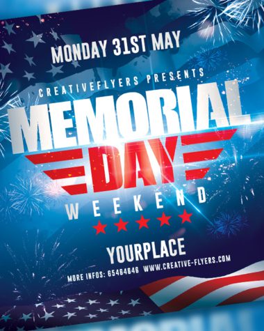 Memorial Day Weekend Flyer