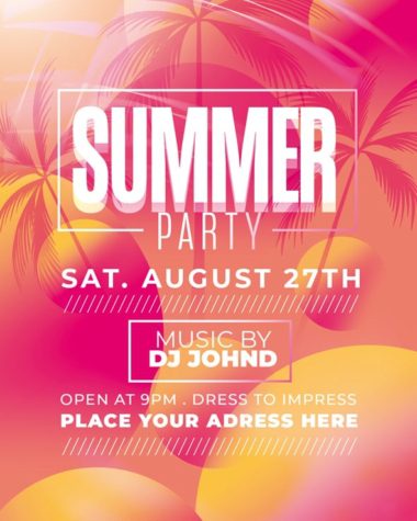 Summer Party Flyer Template