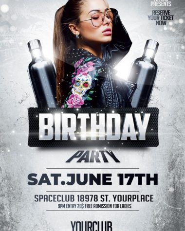 Birthday Flyer Design