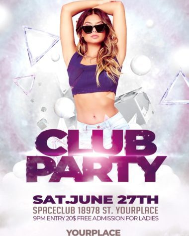 Club Party Flyer Design