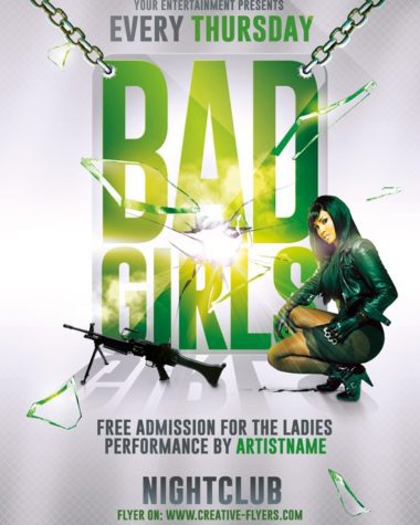 Girls Party Flyer