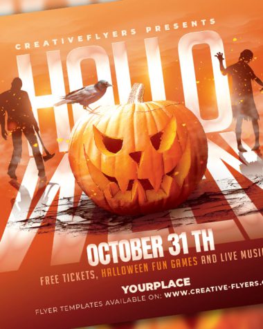 Halloween Photoshop Flyer