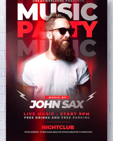 Party Flyer PSD