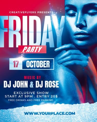 Nightclub Friday Party Flyer