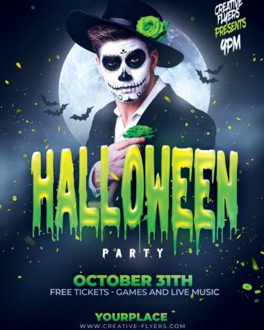 Halloween Party Flyer Design