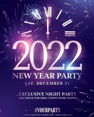 New Year Flyer Design