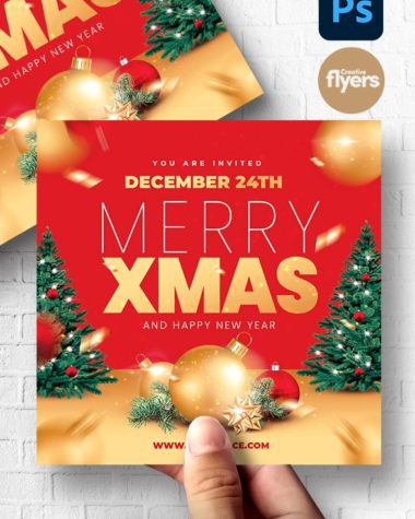 Christmas Flyer PSD Design