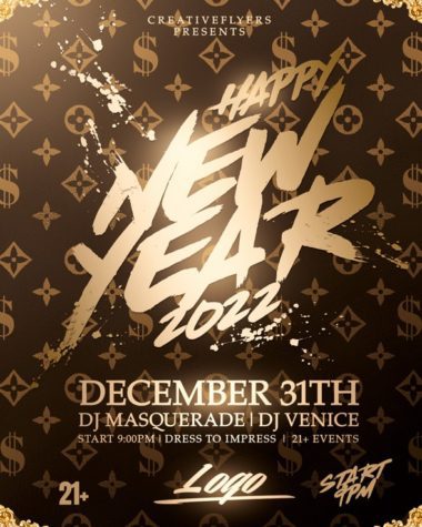 Classy New Year Flyer Design