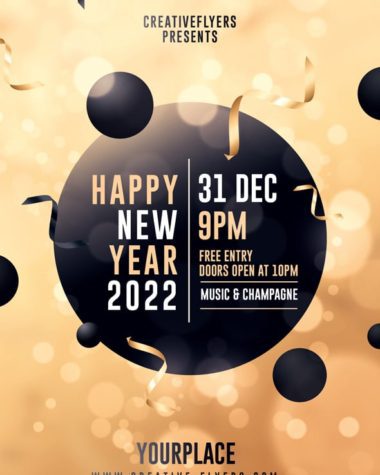 New year's eve Invitation Flyer