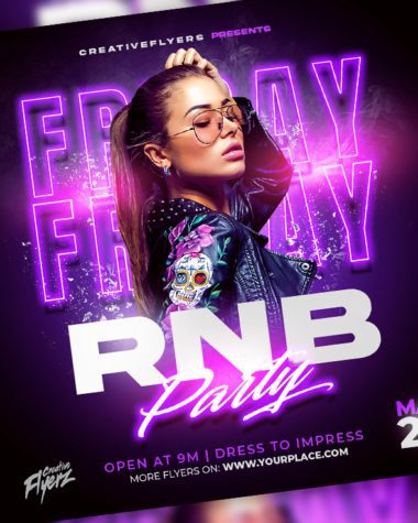 Rnb Flyer Design