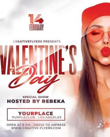 Valentine's Day PSD Flyer