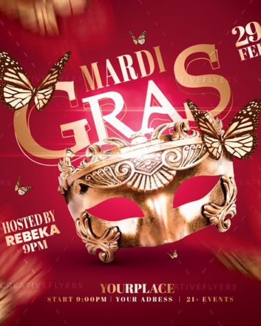 Mardi Gras Flyer