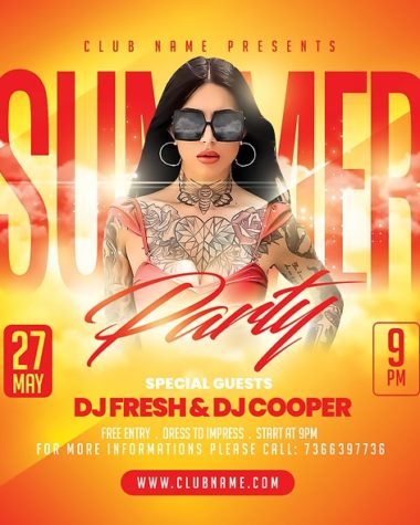 Photoshop Summer Flyer to Download