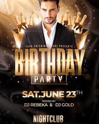 Birthday Party Flyer