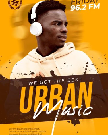 Urban Music Free Flyer Template