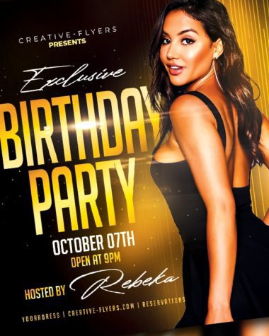 Birthday Party Flyer