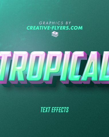 Tropical Text Effects