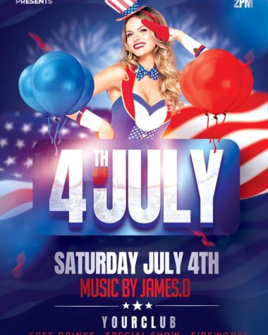 4th July Party Flyer