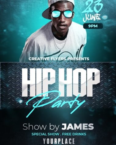 Hip Hop Flyer Design for Adobe Photoshop