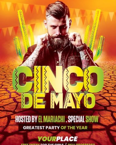 Mexican Party Flyer Template