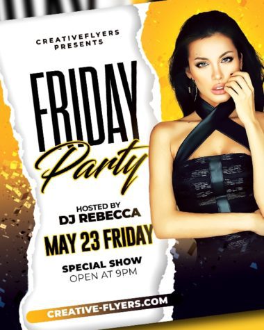 Night Club Flyer PSD