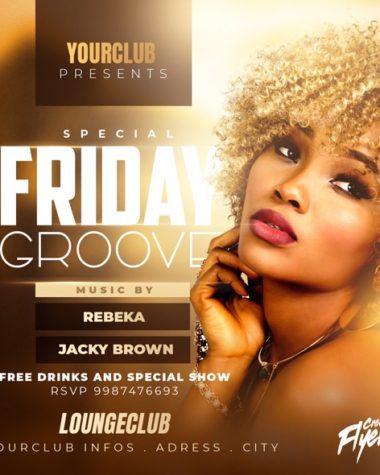 Groove Party Flyer template