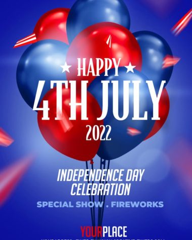 4th July Flyer for Photoshop