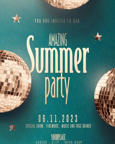 Creative Summer Invitation for Photoshop