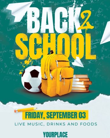 Back to School Flyer PSD