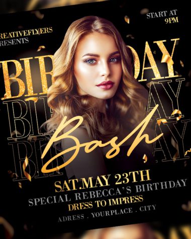 Birthday Bash Flyer