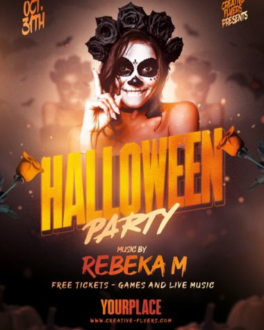 Halloween Poster PSD