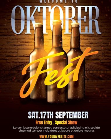 Oktober Fest Flyer Design