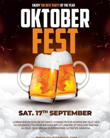 OktoberFest Flyer PSD