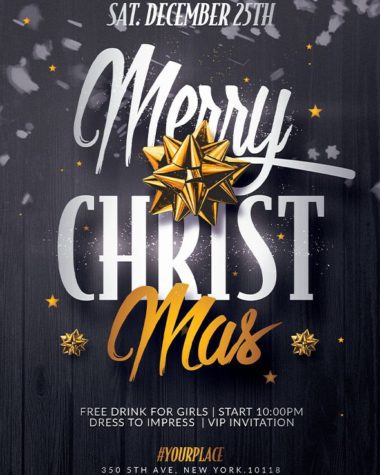 Customizable Christmas Flyer Template