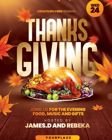 Thanksgiving Flyer Invitation