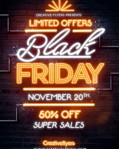 Black Friday Flyer template